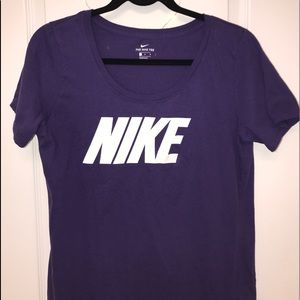 Purple & White Nike T-Shirt
